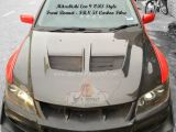 Mitsubishi Evo 9 VRS Style Carbon Fibre Front Bonnet 