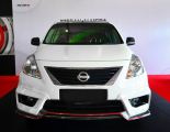 nissan almera nismo bodykit lip bumper front 