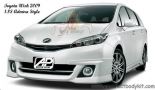 Toyota Wish 2009 1.8S Admira Style Bodykits 