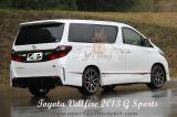Toyota Vellfire 2013 G Sports 