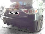 Subaru 2008 Version 10 Sym Style Rear Bumper 