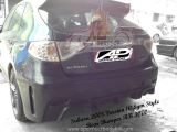 Subaru 2008 Version 10 Sym Style Rear Bumper 