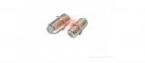 DOUBLE F FEMALE JACK STRAIGHT COXIAL CONNECTOR