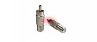 F-FEMALE TO RCA MALE TV ADAPTER CONNECTOR