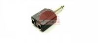 6.35MM MONO TO 2X 6.35MMMONO CONNECTOR
