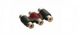 3 WAY RCA JACK TO RCA JACK
