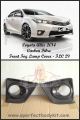 Toyota Altis 2014 Carbon Fibre Front Fog Lamp Cover 