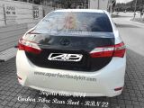 Toyota Altis 2014 Carbon Fibre Rear Boot 