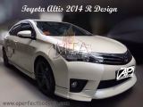Toyota Altis 2014 R Design Side Skirt 