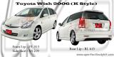 Toyota Wish 2006 K Style Bodykits 