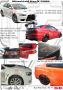 Mitsubishi Lancer Evo X 2008 Bodykits 