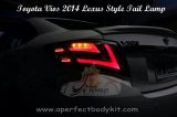 Toyota Vios 2014 Lexus Style Rear Tail Lamp 