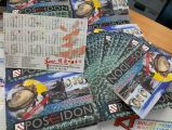 Poseidon calender post card
