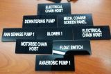 Acrylic name tag