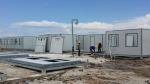 Start installation prefab house for labour accommodation at PETRONAS Sipitang, Sabah.