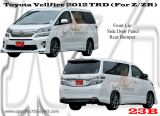 Toyota Vellfire 2012 TRD (For Z/ZR)