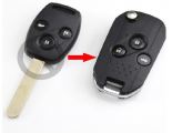 Honda 3B Remote Convert FLIP (black)