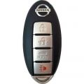 Nissan 4B Oval Remote Casing Only