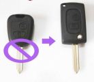  Peugeot 407 2B Remote Convert FLIP