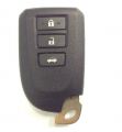 Toyota Vios 3 Button Smart Proximity Remote Black