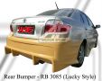 Toyota Vios 2006 Lucky Style Rear Bumper 
