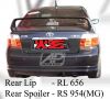 Toyota Vios 2006 Rear Lip & Rear Spoiler 