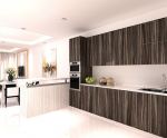 Bar Counter w/ Dry Kitchen Design