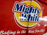 "Mighty White" Lorry