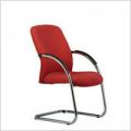 Visitor : Conference Lowback Chrome Cantilever on Armrest - A1