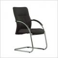 Visitor : Conference Lowback Chrome Cantilever on Armrest - A3