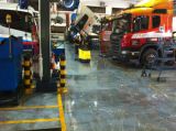 Cleaning Using auto Scrruber Machine