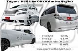 Toyota Vellfire 2009 Admira Style Bodykits 