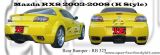 Mazda RX8 2003-2008 K Style Rear Bumper 