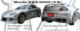 Mazda RX8 2003 VS Bumperkits 