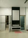 TV Console cum Walk-in Wardrobe Design