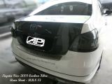 Toyota Vios 2008 Carbon Fibre Rear Boot 