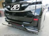 Toyota Vellfire 2012 WLD Style Rear Bumper 