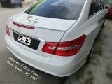 Mercedes E Class Coupe Rear Boot Lip Spoiler 