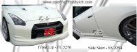 Nissan GTR R35 B Style Front Lip & Side Skirt 