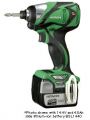 WH14DBAL2 14.4V Cordless Impact Driver with Brushless Motor