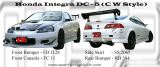 Honda Integra DC-5 2006 C W Style Bumperkits 