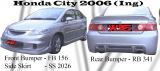 Honda City 2006 Ing Bodykits 