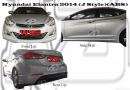 Hyundai Elantra 2014 J Style Bodykits 