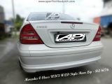 Mercedes C Class W203 WLD Style Rear Lip 