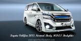 Toyota Vellfire 2015 Normal Body MDLT Bodykits 
