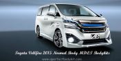 Toyota Vellfire 2015 Normal Body MDLT Bodykits 