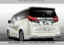 Toyota Alphard 2015 Normal Body MDLT Bodykits 