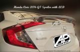 Honda Civic 2016 GT Spoiler with LED 