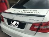 Mercedes E Class W212 Carbon Fibre Rear Boot Lip Spoiler 