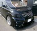 toyota vellfire bodykit 